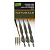 FOX Edges Naturals Copper-Core Power Grip Lead Clip Leaders x3  готовые оснастки с безопасной клипсой